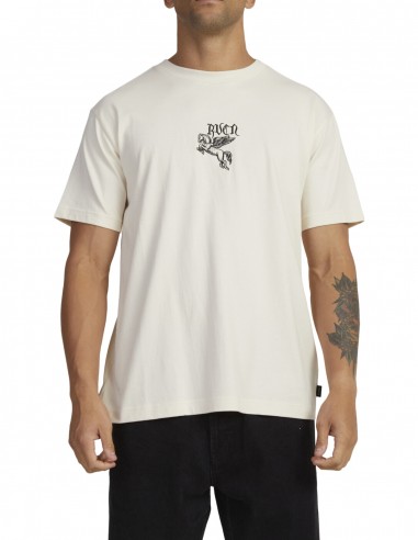 RVCA Fly Away - Unbleached - T-shirt