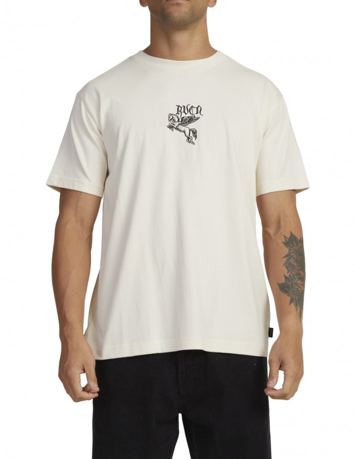 RVCA Fly Away - Unbleached - T-Shirt