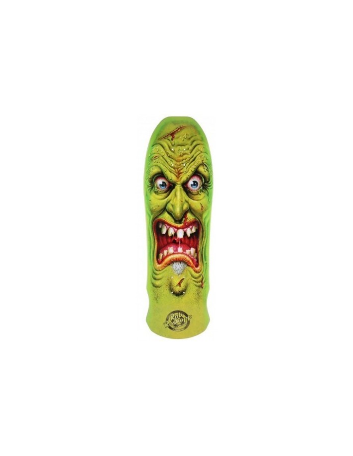 Santa Cruz Roskopp Target 4 Green Fluo 10.25"  - Plateau de skateboard Oldschool