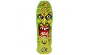 Santa Cruz Roskopp Target 4 Green Fluo 10.25"  - Plateau de skateboard Oldschool