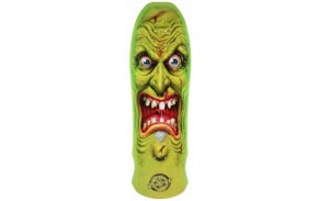 Santa Cruz Roskopp Target 4 Green Fluo 10.25"  - Plateau de skateboard Oldschool