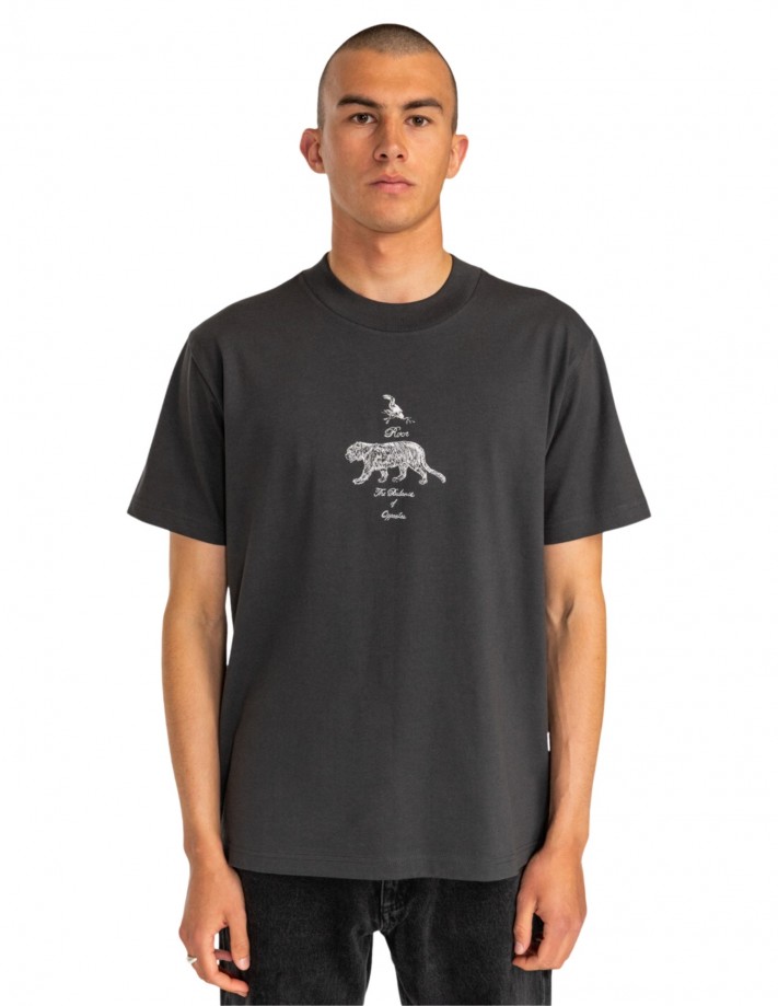 RVCA Tiger Style - Schwarz - T-Shirt