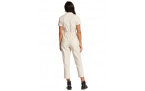 RVCA Recession Jumpsuit - Latte - Combinaison