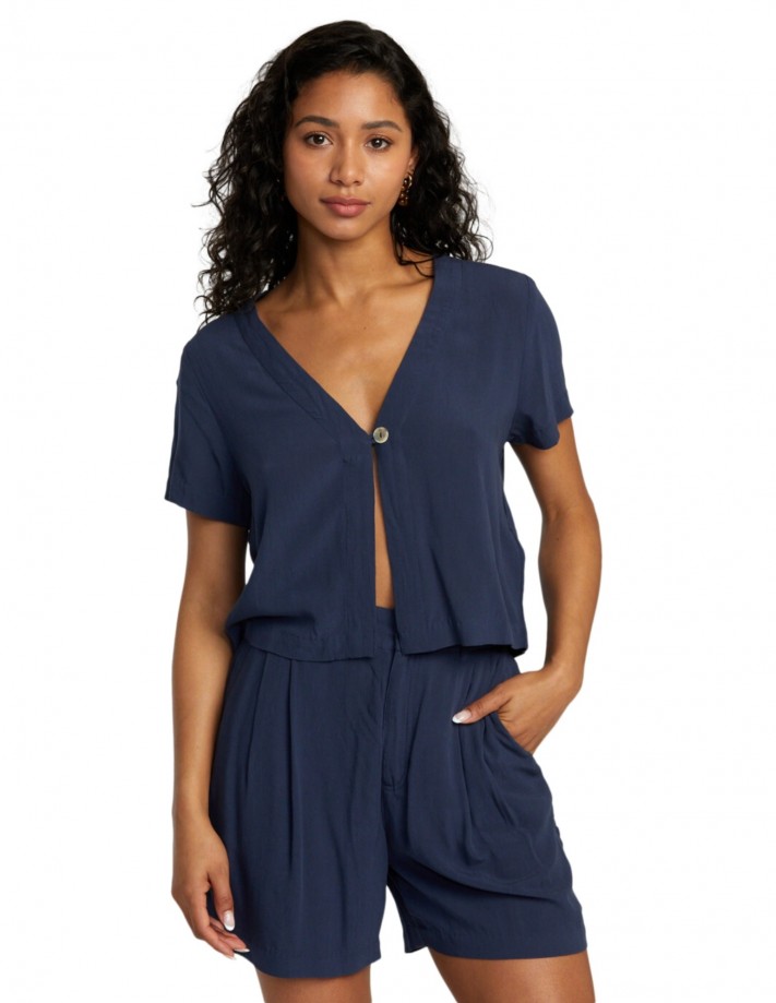 RVCA Vista Top - Moody Blue - Chemise