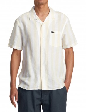 RVCA Love Stripe - Canary - Chemise