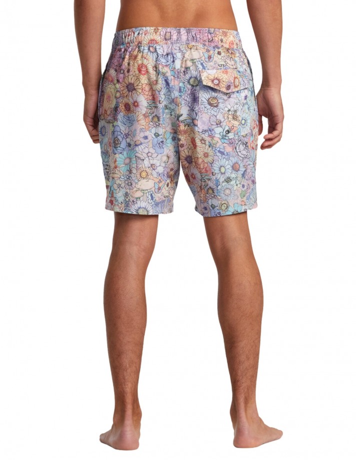 RVCA Sage Elastic Hemp - Multi - Short