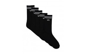 RVCA Union Sock III - 5er Pack - Schwarz - Socken
