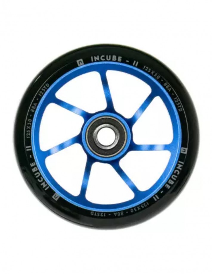 Ethic DTC Incube V2 125 mm 12 STD Laufrad - Blau - Laufrad von scooter Freestyle