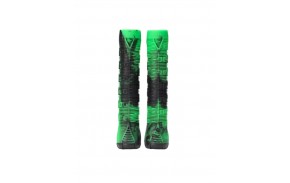 BLUNT Hand Grips V2 - Vert/Noir - Poignées pour trottinette freestyle