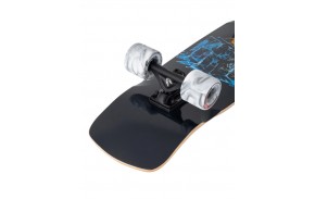 LANDYACHTZ Dinghy Shape 9 Eyes Cube 28.5 X 8.5 - Longboard Complete