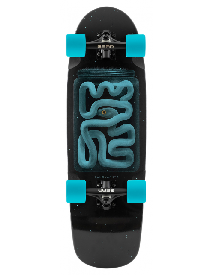 LANDYACHTZ Tugboat Midnight Ultra Carve 30 X 9.0 - Longboard Complet