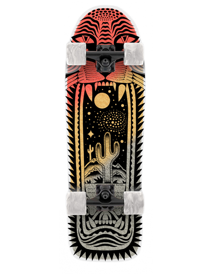 LANDYACHTZ Ditch Life Sand Cat 31 x 9.75 - Longboard Complet