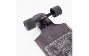 LANDYACHTZ LB Drop Hammer Lighthouse 36.5" X 10" - Longboard Complete