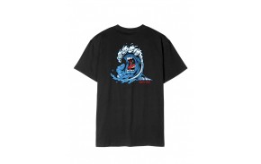 SANTA CRUZ Screaming Wave - Schwarz - T-Shirt