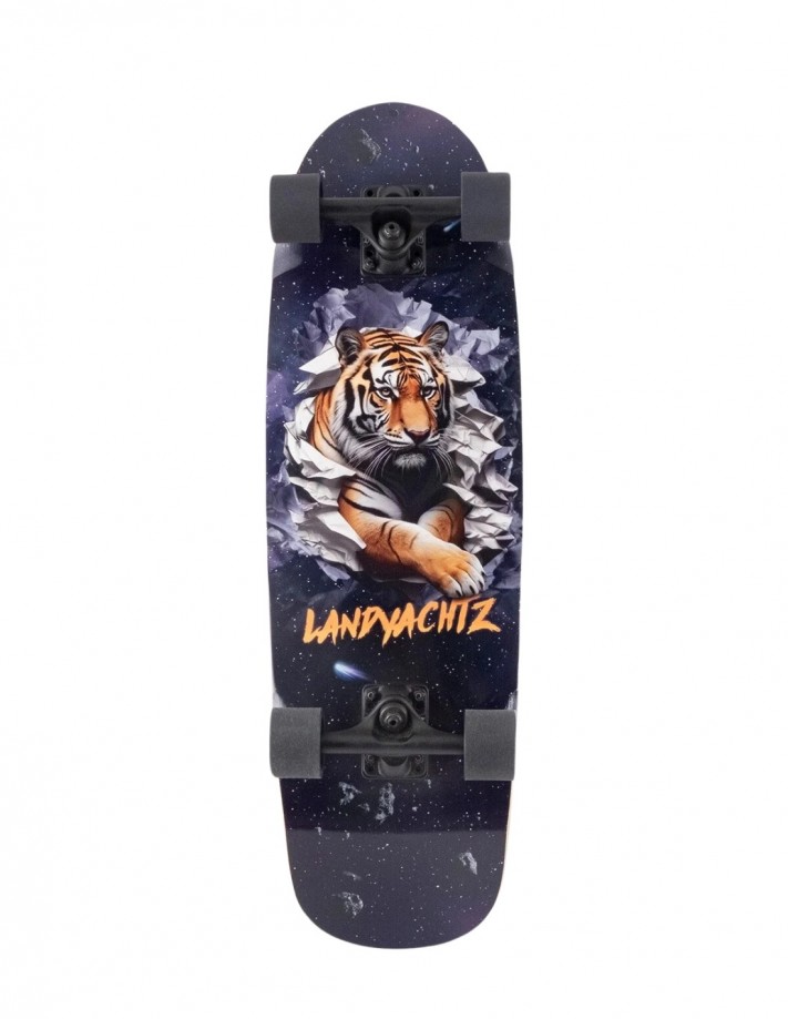 LANDYACHTZ Tugboat Space Tiger 30 X 9.0 - Longboard Complet