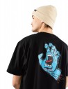 SANTA CRUZ Pecho Mano Gritona - Negro - Camiseta