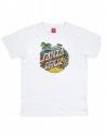 SANTA CRUZ Youth Aloha Dot Front - Blanco - Camiseta niño