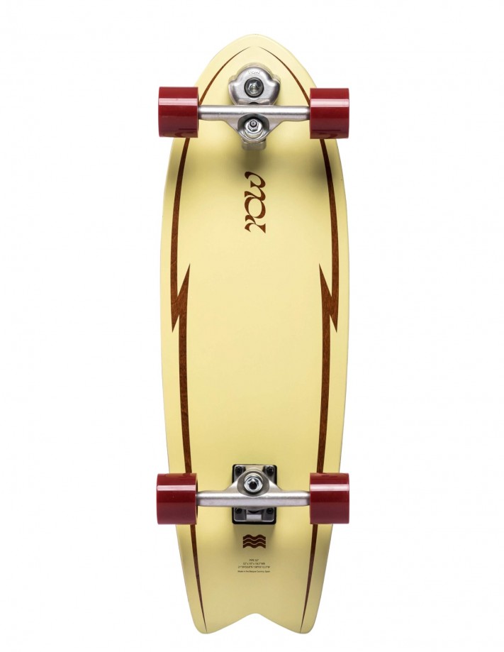 YOW Pipe 32" Meraki S5 - 2024 - Vollständige Surfskate