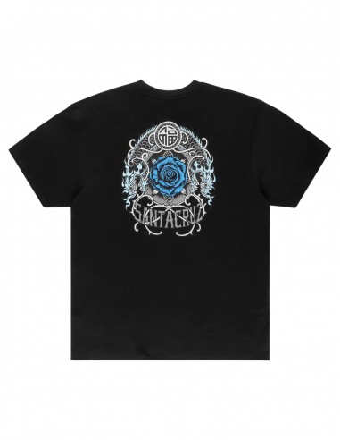 SANTA CRUZ Dressen Rose Crew One - Black - T-shirt