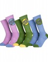 SANTA CRUZ Mujer Pop Dot - Surtido - Lote de 3 - Calcetines