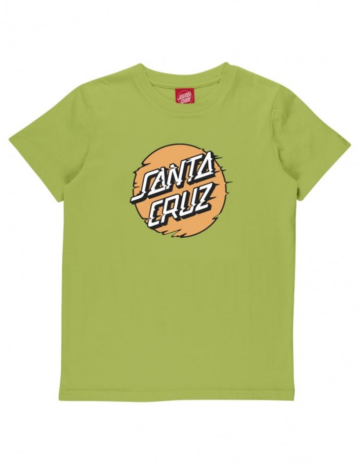 SANTA CRUZ Youth Vivid Other Dot Front - Apple - Kinder T-Shirt