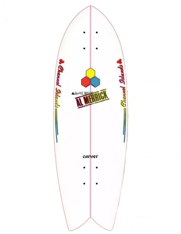 CARVER x Channel Islands Fishbeard 29.25" - Deck de Surfskate