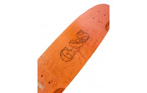 SQUARETAIL 29" Old School / Orange - Planche de Skateboard