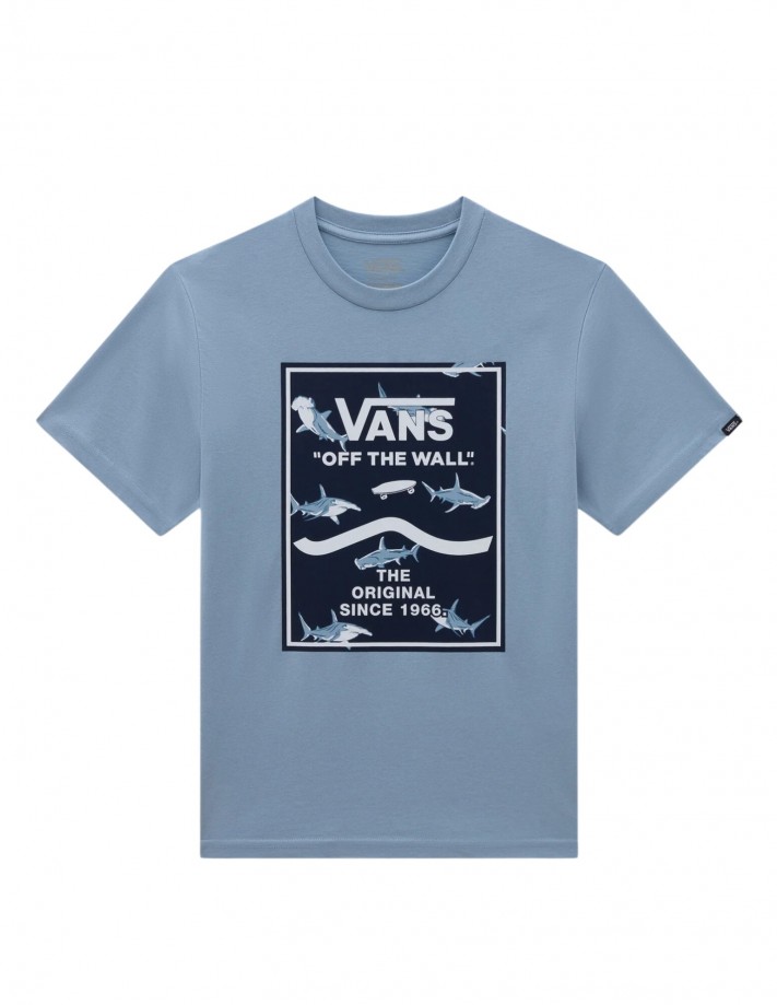 VANS Print Box 2.0 - Dusty Blue - T-shirt enfant