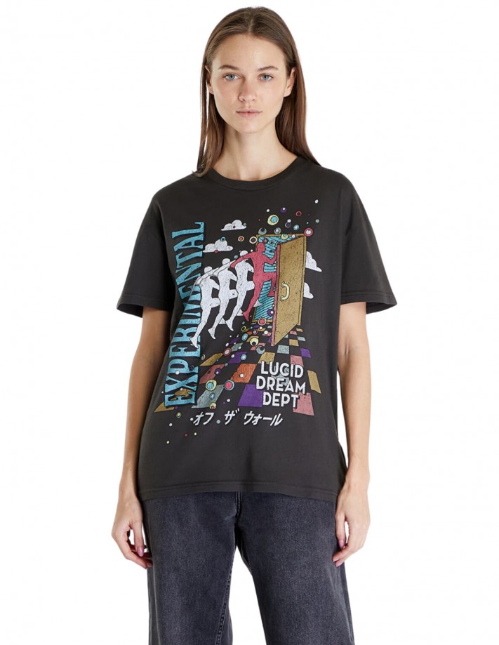 VANS Vivid Dreams - Noir - T-shirt