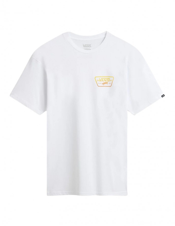 VANS Full Patch Back - White - Men's T shirt