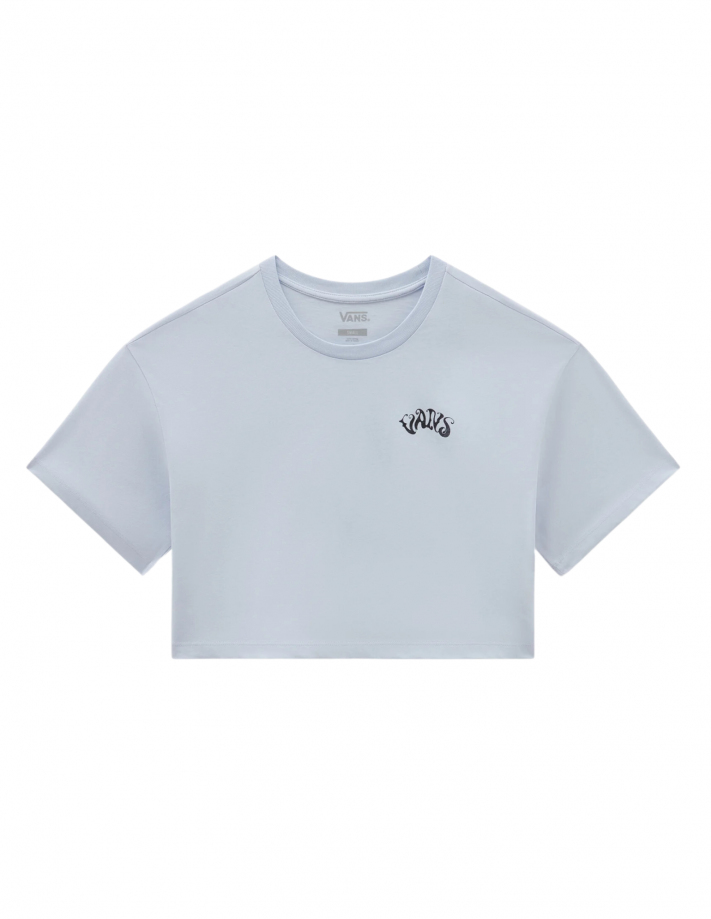 VANS Vexed Relax Crop - Halogen Blue - T-shirt