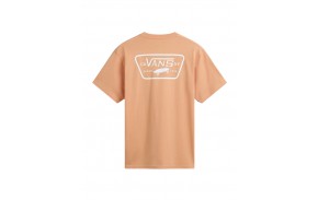 VANS Full Patch Back - Copper Tan/White - Men's T shirt