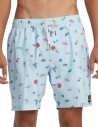 RVCA Luke P Elastic - Azzurro - Pantaloncini