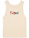 RVCA Luke Collectibles Wijde RIB Tank - Crème - Tanktop