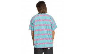 Quicksilver Take Us Back Jacquard - Marine Blue Heritage Stripe 64 - T-shirt