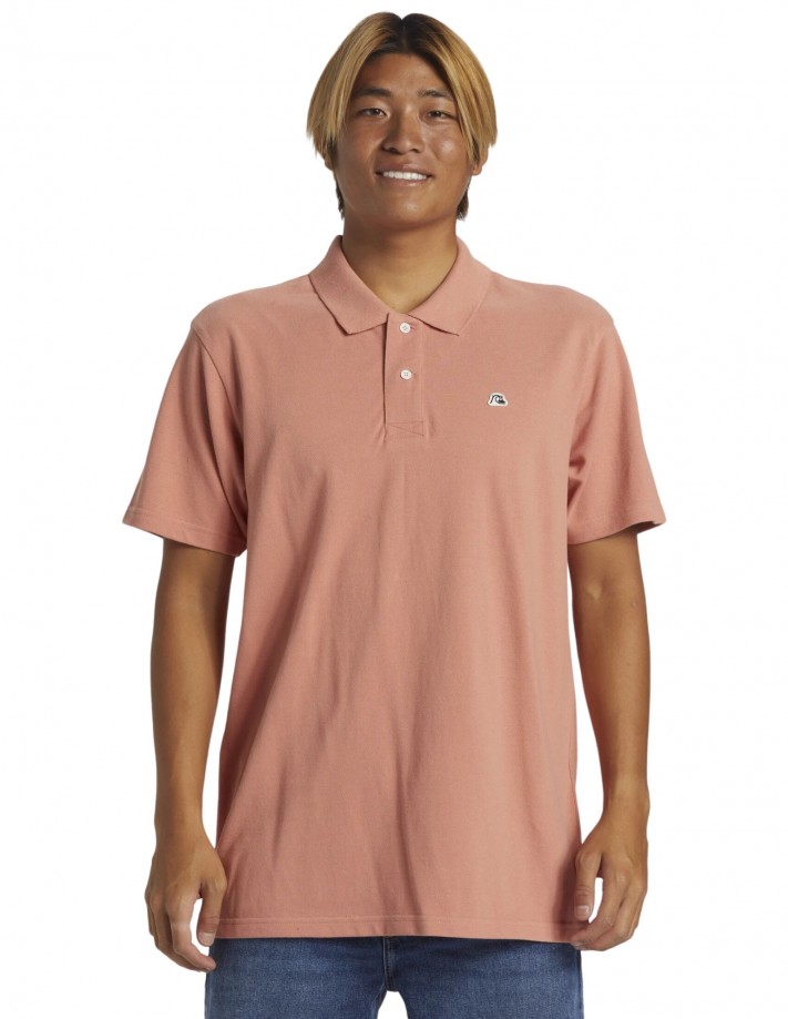 Quiksilver DNA Polo - Canyon clay - T-shirt