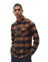 DICKIES New Sacramento - Anatra marrone - Camicia