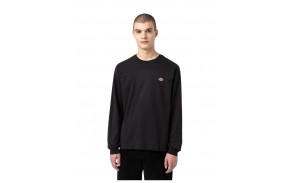 DICKIES Mapleton - Schwarz - T-Shirt Langarm
