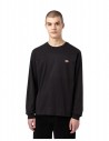 DICKIES Mapleton - Schwarz - T-Shirt Langarm