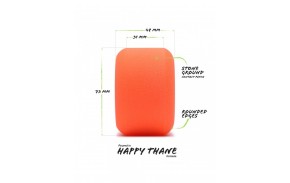 ORANGATANG WHEELS 73MM BEEFCAKE - Rollen von Longboard