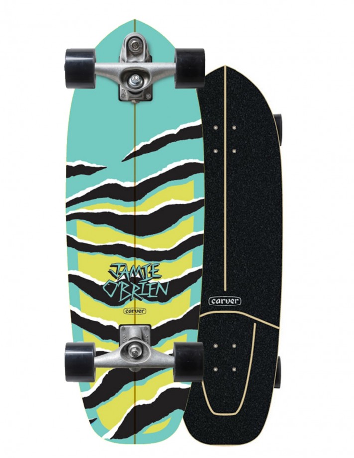 CARVER J.O.B AQUA TIGUER 31" C7 - Surfskate complet