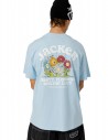 JACKER Fight Flower - Blue - T-shirt