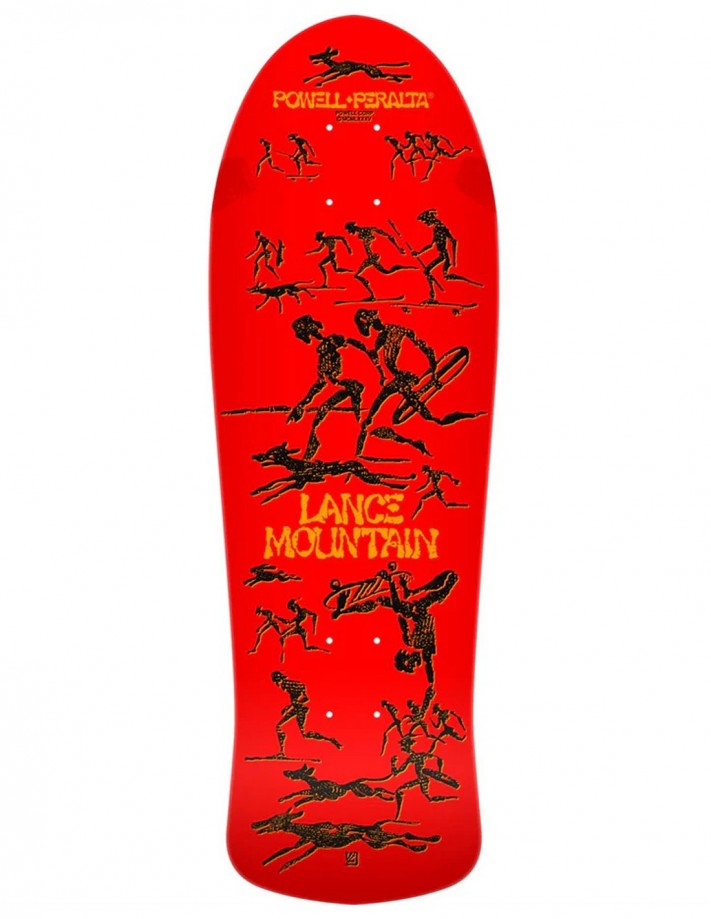 POWELL PERALTA Reissue 15th Series BB Mountain 9.9" - Red - Deck Old school