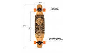 LOADED Symtail 39.5" size