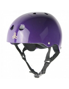 Triple Eight Brainsaver Helmet Purple 