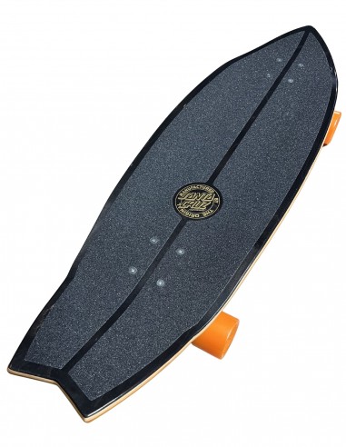 SANTA CRUZ x CARVER Flame Dot Shark 9.85