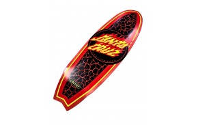 SANTA CRUZ x CARVER Dot Shark 31.5" deck surfskate
