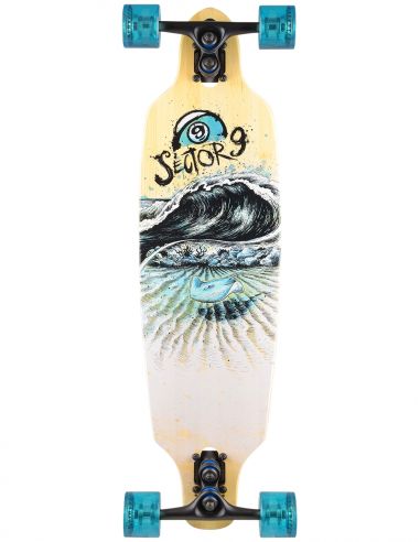 Sector 9 Manta Shoots 34" Drop Through Longboard Completo