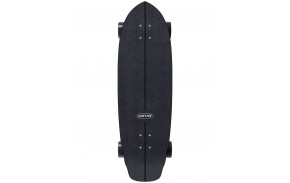 CARVER Black Tip Carbon Fiber 32.5" CX - Surfskate complet - vue grip