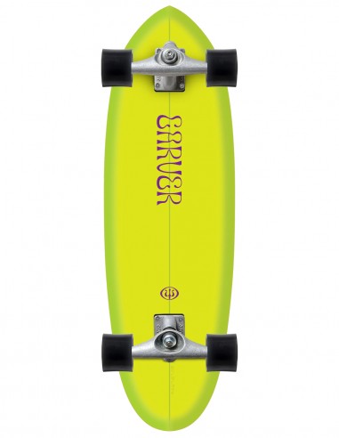 CARVER Electric Acid 32.5" CX - Surfskate completo - vista dal basso